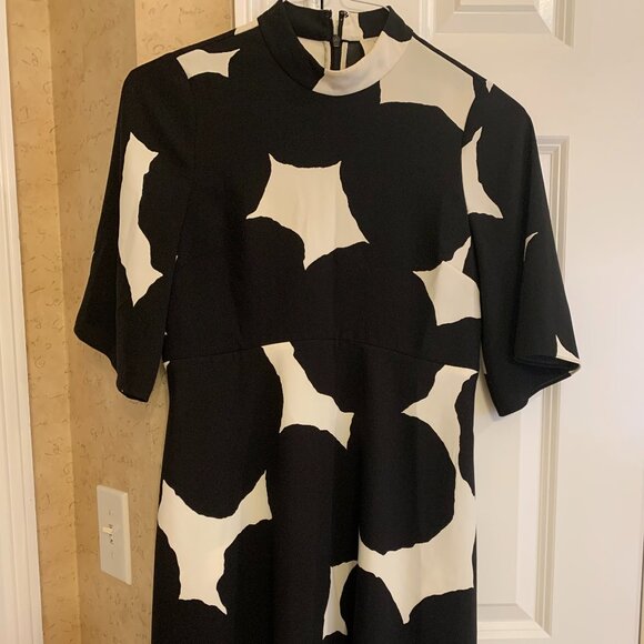 Kate Spade Black & White Dress Size 2 - Picture 2 of 6